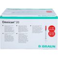 OMNICAN Insulinspr.0,5 ml U40 m.Kan.0,30x8 mm ein.