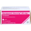 VERAPAMIL Hennig 80 mg Filmtabletten