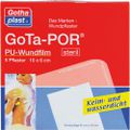 GOTA-POR PU Wundfilm 10x6 cm steril Pflaster