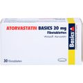 ATORVASTATIN BASICS 20 mg Filmtabletten