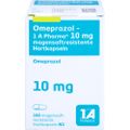 OMEPRAZOL-1A Pharma 10 mg magensaftres.Hartkapseln