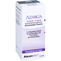 AZARGA 10 mg/ml + 5 mg/ml Augentropfensuspension