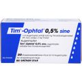 TIM OPHTAL 0,5% sine Augentropfen