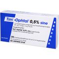 TIM OPHTAL 0,5% sine Augentropfen