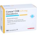 CONCOR COR 1,25 mg Filmtabletten