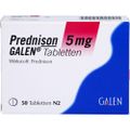 PREDNISON 5 mg GALEN Tabletten