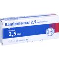 RAMIPRIL HEXAL 2,5 mg Tabletten