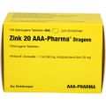 ZINK 20 AAA Pharma Dragees
