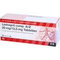 LISINOPRIL comp. AbZ 20/12,5 mg Tabletten