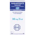 AMBROHEXAL S Hustensaft 30 mg/5 ml