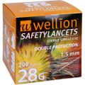 WELLION Safetylancets 28 G Sicherheitseinmallanz.