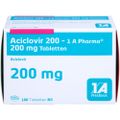 ACICLOVIR 200-1A Pharma Tabletten