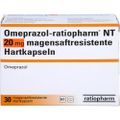 OMEPRAZOL-ratiopharm NT 20 mg magensaftr.Hartkaps.