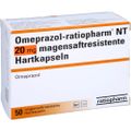 OMEPRAZOL-ratiopharm NT 20 mg magensaftr.Hartkaps.