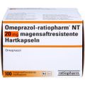 OMEPRAZOL-ratiopharm NT 20 mg magensaftr.Hartkaps.