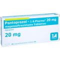 PANTOPRAZOL-1A Pharma 20 mg magensaftres.Tabletten