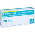 PANTOPRAZOL-1A Pharma 20 mg magensaftres.Tabletten