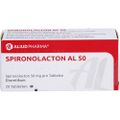 SPIRONOLACTON AL 50 Tabletten