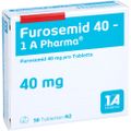 FUROSEMID 40-1A Pharma Tabletten