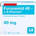 FUROSEMID 40-1A Pharma Tabletten