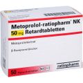 METOPROLOL-ratiopharm NK 50 mg Retardtabletten