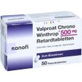 VALPROAT chrono Winthrop 500 mg Retardtabletten