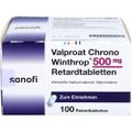 VALPROAT chrono Winthrop 500 mg Retardtabletten