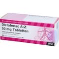 DICLOFENAC AbZ 50 mg magensaftresistente Tabletten