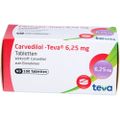 CARVEDILOL Teva 6,25 mg Tabletten