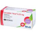 CARVEDILOL Teva 6,25 mg Tabletten