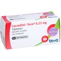 CARVEDILOL Teva 6,25 mg Tabletten