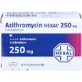 AZITHROMYCIN HEXAL 250 mg Filmtabletten