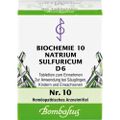 BIOCHEMIE 10 Natrium sulfuricum D 6 Tabletten