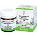 BIOCHEMIE 10 Natrium sulfuricum D 6 Tabletten