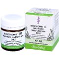 BIOCHEMIE 10 Natrium sulfuricum D 12 Tabletten