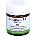 Bombastus BIOCHEMIE 11 Silicea D 6 Tabletten