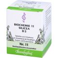 BIOCHEMIE 11 Silicea D 3 Tabletten