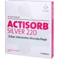 ACTISORB 220 Silver 10,5x10,5 cm steril Kompressen