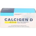 CALCIGEN D Citro 600 mg/400 I.E. Kautabletten