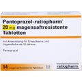 PANTOPRAZOL-ratiopharm 20 mg magensaftr.Tabletten