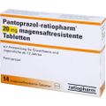 PANTOPRAZOL-ratiopharm 20 mg magensaftr.Tabletten