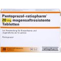 PANTOPRAZOL-ratiopharm 20 mg magensaftr.Tabletten