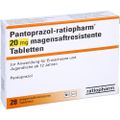 PANTOPRAZOL-ratiopharm 20 mg magensaftr.Tabletten