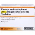 PANTOPRAZOL-ratiopharm 20 mg magensaftr.Tabletten