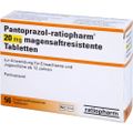 PANTOPRAZOL-ratiopharm 20 mg magensaftr.Tabletten