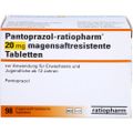 PANTOPRAZOL-ratiopharm 20 mg magensaftr.Tabletten