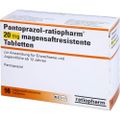 PANTOPRAZOL-ratiopharm 20 mg magensaftr.Tabletten