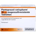 PANTOPRAZOL-ratiopharm 40 mg magensaftr.Tabletten