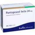 PANTOPRAZOL beta 20 mg magensaftres.Tabletten