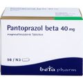 PANTOPRAZOL beta 40 mg magensaftres.Tabletten